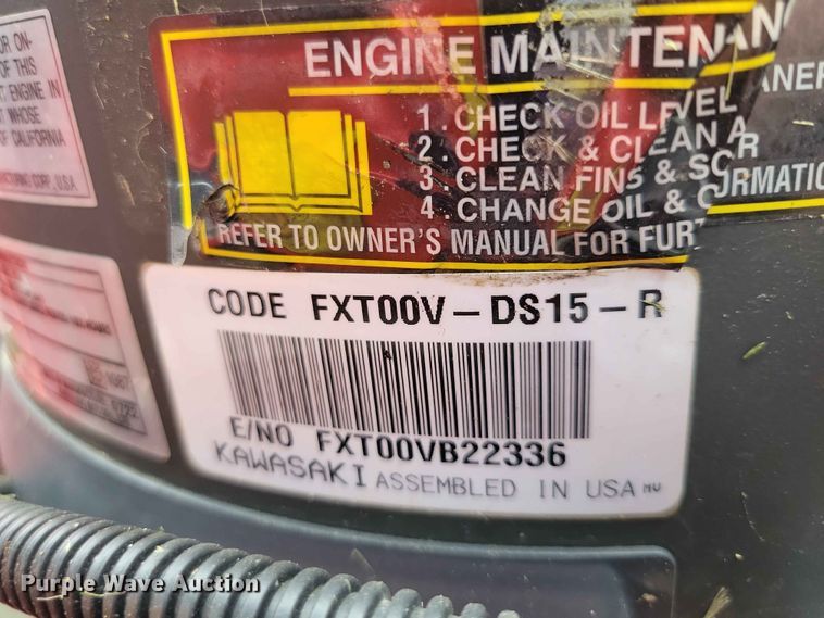 image for item FU0023 Gravely Pro Turn 672 ZTR lawn mower