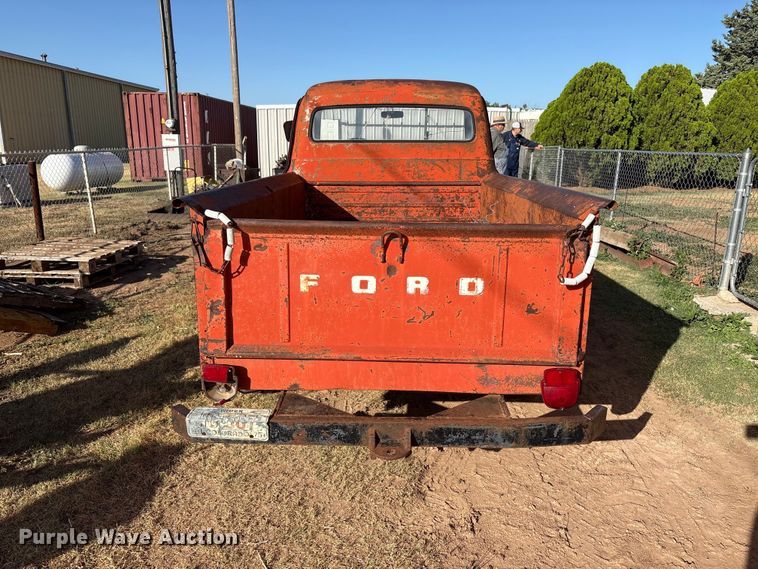 image for item JM9491 1955 Ford F250 pickup truck