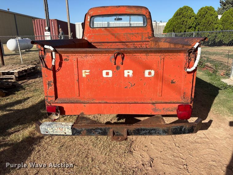 image for item JM9491 1955 Ford F250 pickup truck