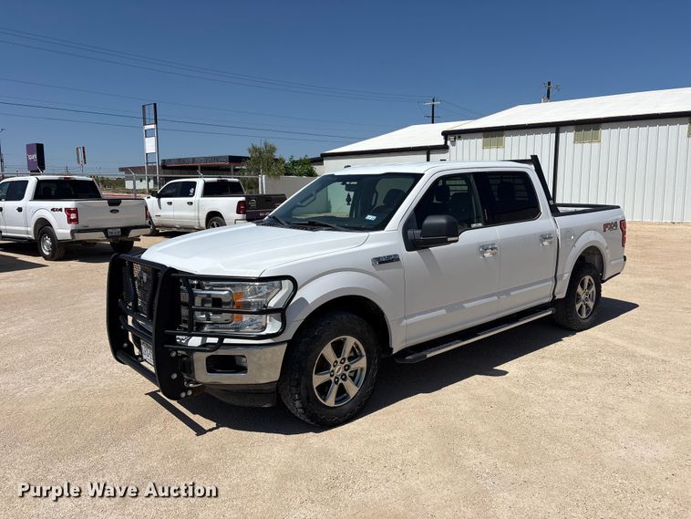 2018 Ford F150 Crew Cab pickup truck