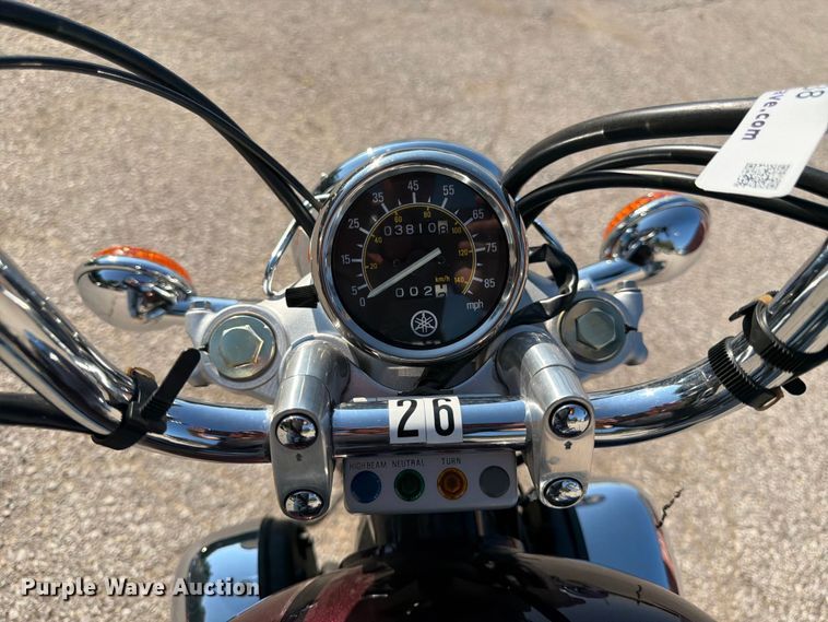 image for item MQ9038 2007 Yamaha Virago 250 motorcycle