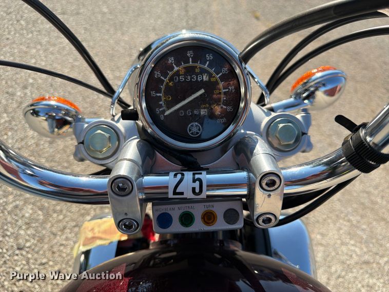 image for item MQ9040 2007 Yamaha Virago 250 motorcycle