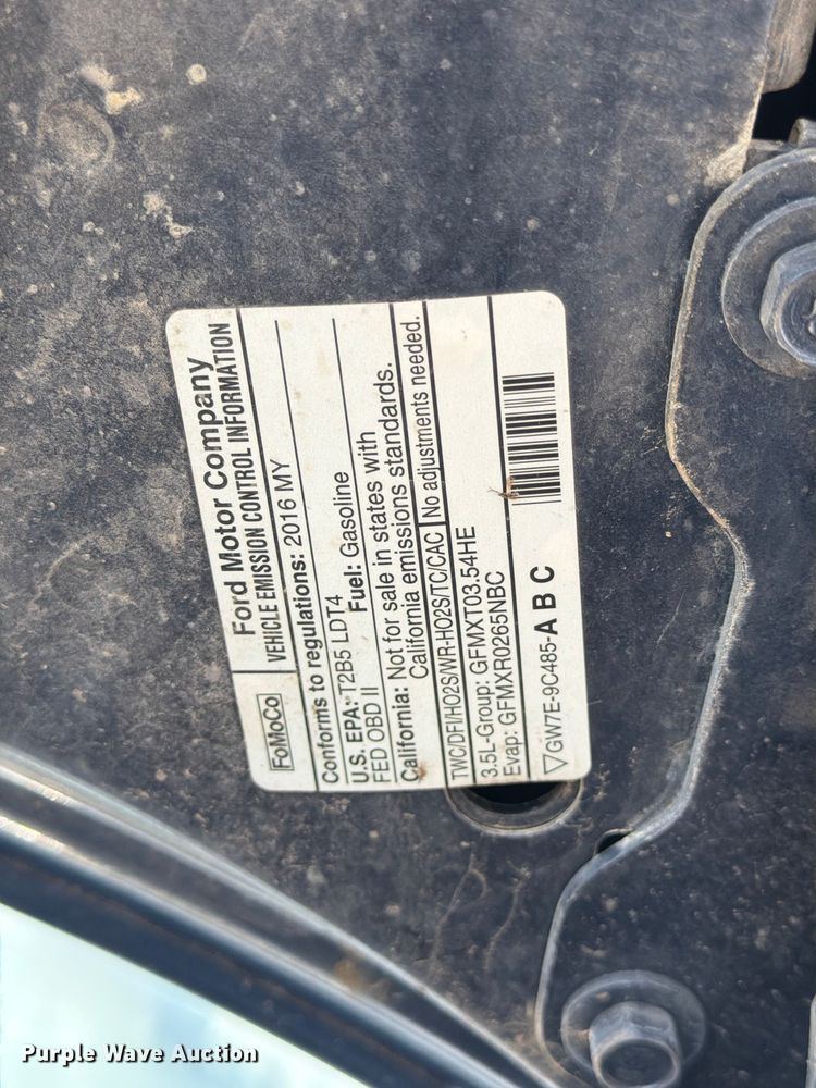 image for item MZ9721 2016 Ford Expedition XLT SUV