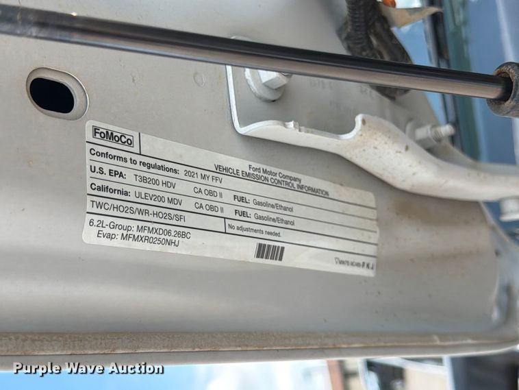 image for item MZ9722 2021 Ford F250 Super Duty XL Ext. Cab pickup truck