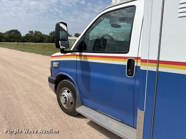 image for item MZ9748 2014 Chevrolet 3500 Express ambulance