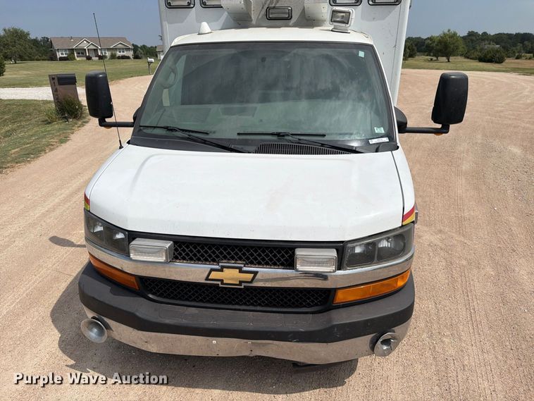 image for item MZ9748 2014 Chevrolet 3500 Express ambulance