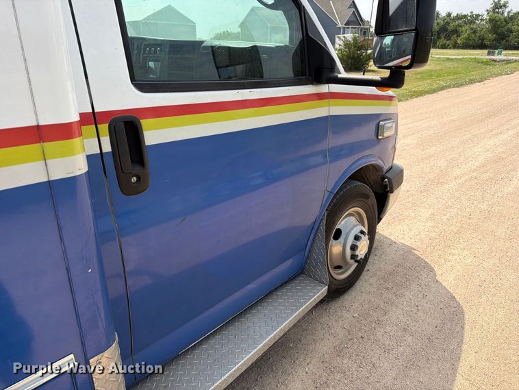 image for item MZ9748 2014 Chevrolet 3500 Express ambulance