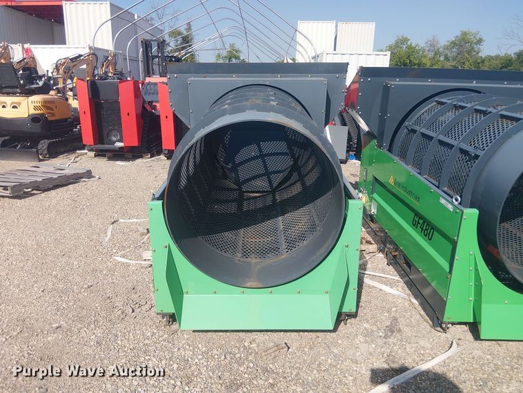 image for item NC9768 Erie Industries GF480 trommel screen