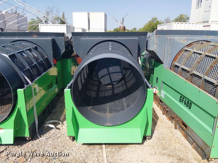 image for item NC9773 Erie Industries GF480 trommel screen