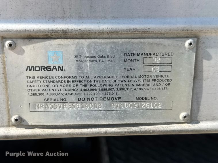image for item NJ9230 2003 Freightliner FL70 box truck