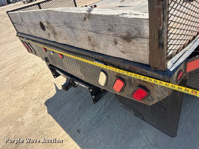 image for item NJ9248 2014 Ford F350  Super Duty XL Ext. Cab dump flatbed pickup truck