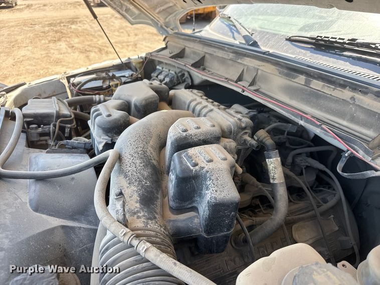 image for item NJ9248 2014 Ford F350  Super Duty XL Ext. Cab dump flatbed pickup truck