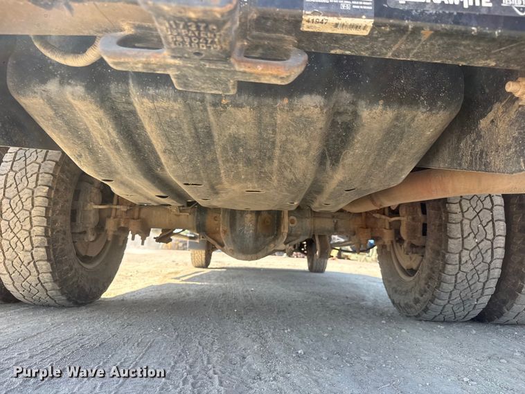 image for item NJ9248 2014 Ford F350  Super Duty XL Ext. Cab dump flatbed pickup truck
