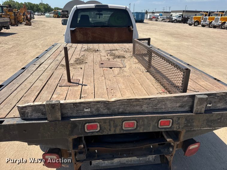 image for item NJ9249 2008 Dodge Ram 5500 Ext. Cab flatbed truck