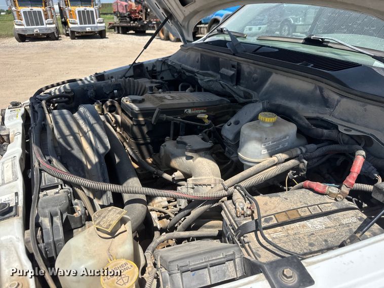 image for item NJ9249 2008 Dodge Ram 5500 Ext. Cab flatbed truck