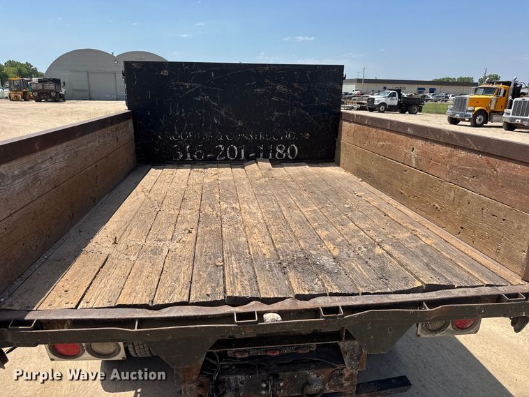 image for item NJ9252 2009 Ford F450 Super Duty XL dump flatbed truck