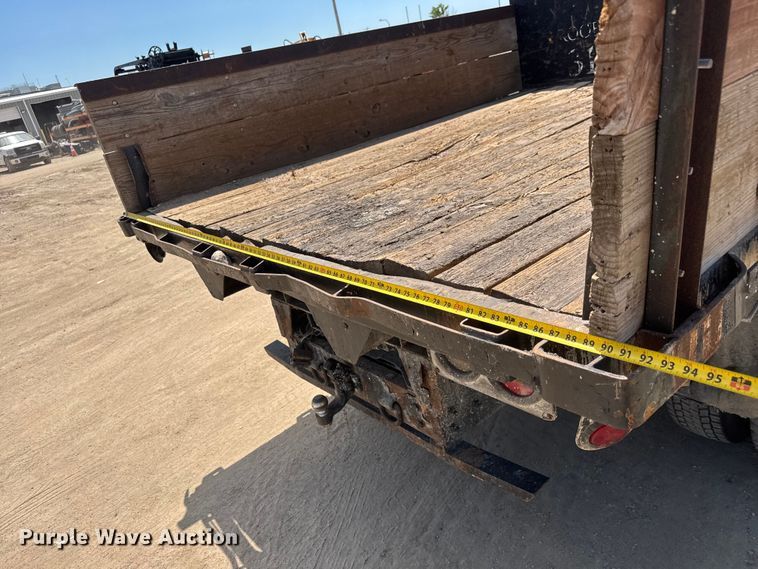 image for item NJ9252 2009 Ford F450 Super Duty XL dump flatbed truck