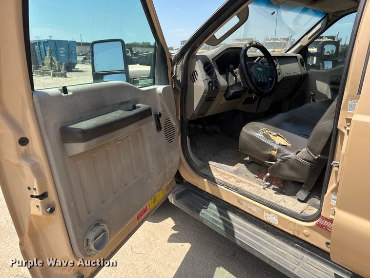 image for item NJ9252 2009 Ford F450 Super Duty XL dump flatbed truck