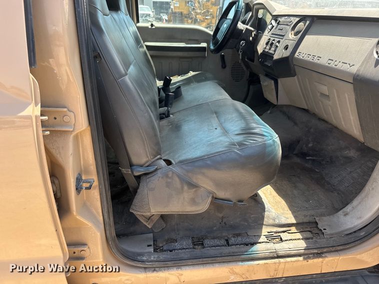 image for item NJ9252 2009 Ford F450 Super Duty XL dump flatbed truck