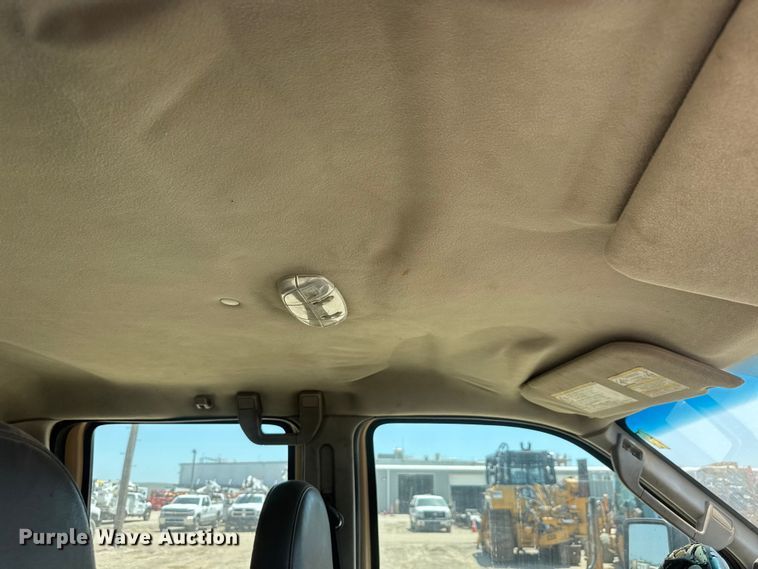 image for item NJ9252 2009 Ford F450 Super Duty XL dump flatbed truck