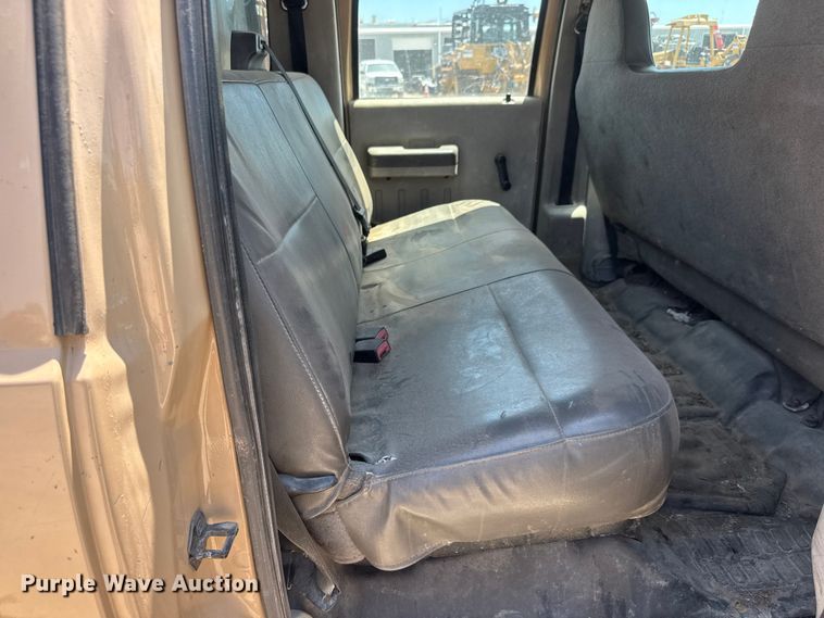 image for item NJ9252 2009 Ford F450 Super Duty XL dump flatbed truck