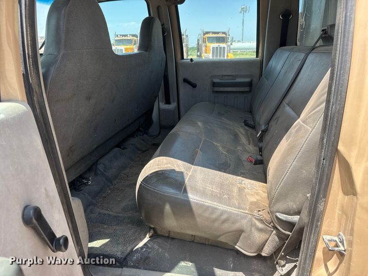 image for item NJ9252 2009 Ford F450 Super Duty XL dump flatbed truck