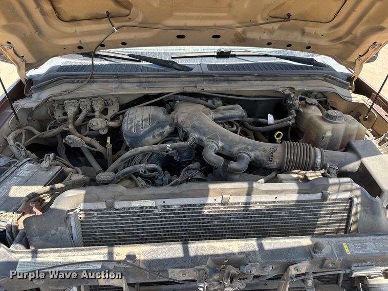 image for item NJ9252 2009 Ford F450 Super Duty XL dump flatbed truck