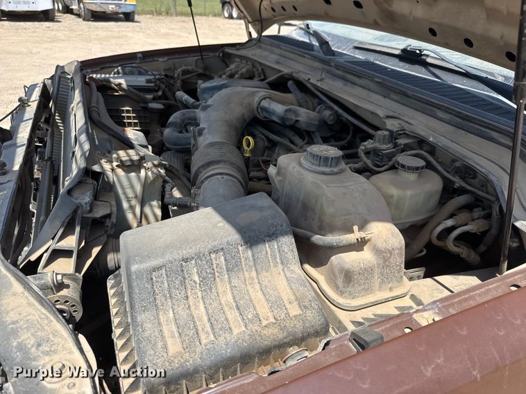 image for item NJ9252 2009 Ford F450 Super Duty XL dump flatbed truck