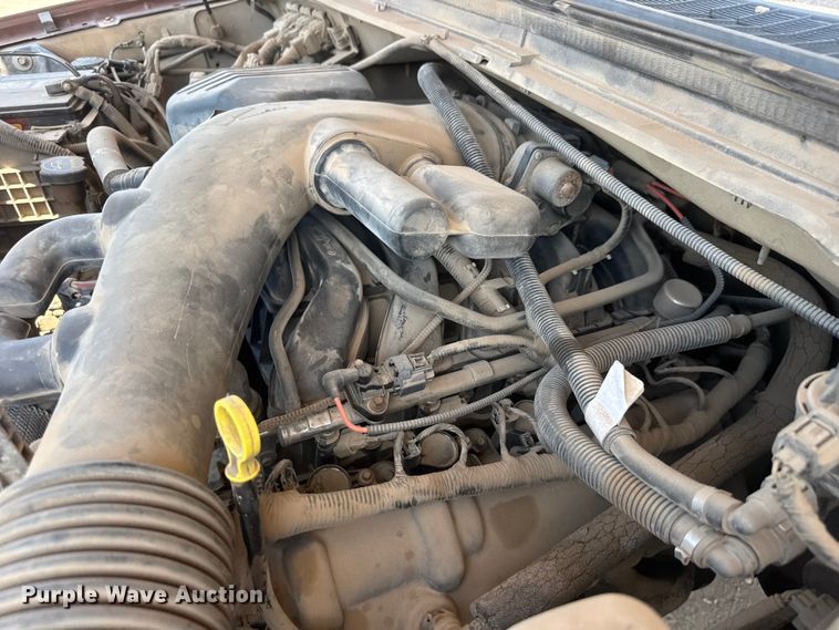 image for item NJ9252 2009 Ford F450 Super Duty XL dump flatbed truck