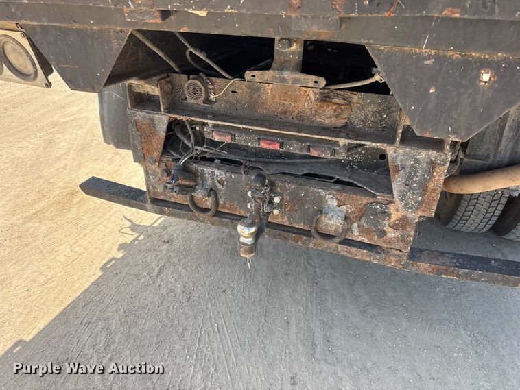 image for item NJ9252 2009 Ford F450 Super Duty XL dump flatbed truck