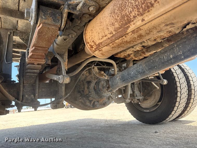 image for item NJ9252 2009 Ford F450 Super Duty XL dump flatbed truck