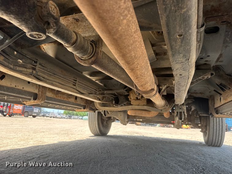 image for item NJ9252 2009 Ford F450 Super Duty XL dump flatbed truck