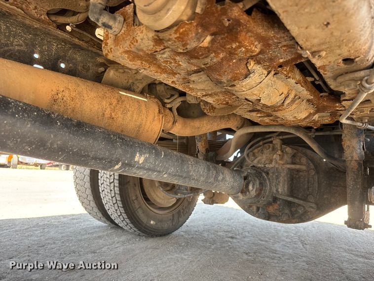 image for item NJ9252 2009 Ford F450 Super Duty XL dump flatbed truck