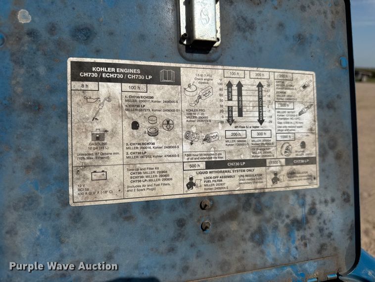 image for item NJ9262 Miller Bobcat 260 welder/generator
