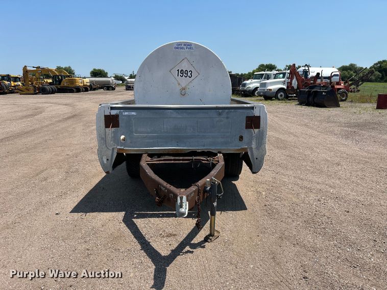 image for item NM9796 Shop Built fuel trailer