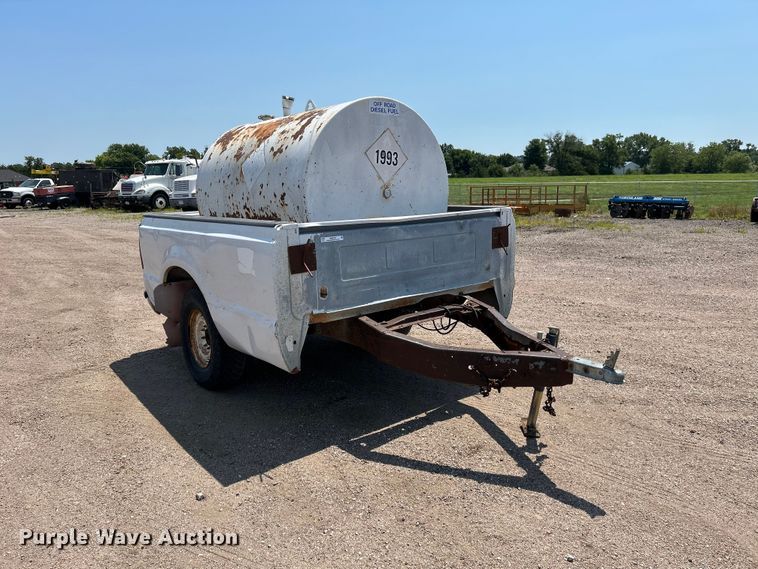 image for item NM9796 Shop Built fuel trailer