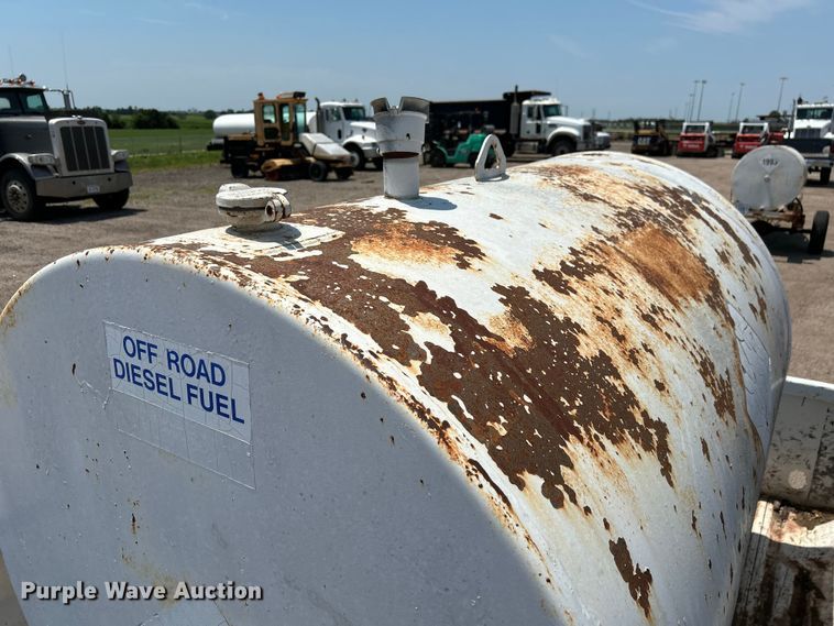 image for item NM9796 Shop Built fuel trailer
