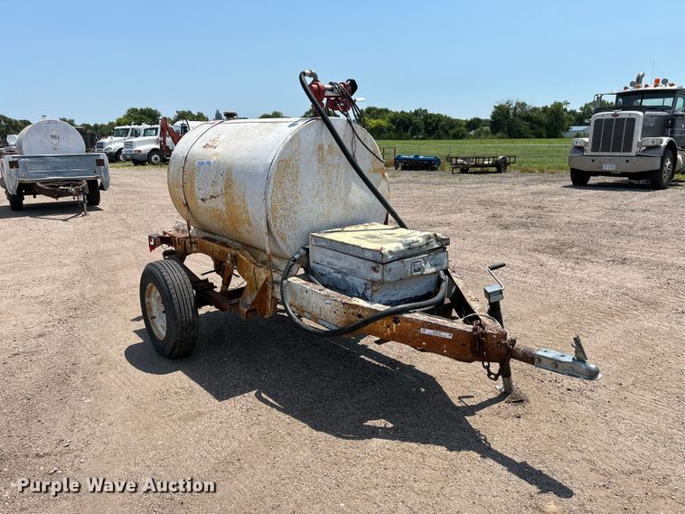 image for item NM9797 1983 Shop Built fuel trailer