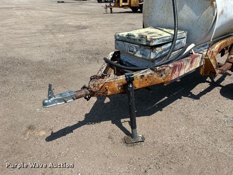 image for item NM9797 1983 Shop Built fuel trailer