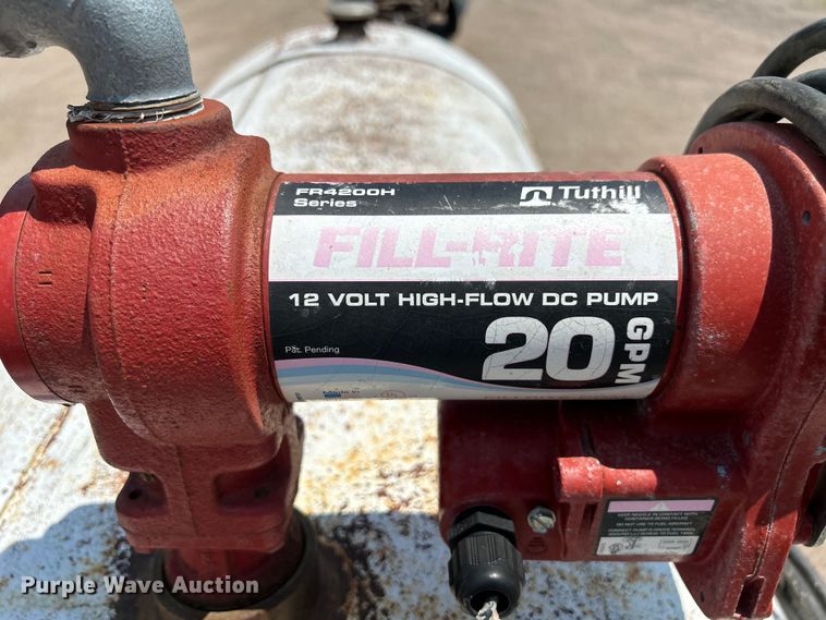 image for item NM9797 1983 Shop Built fuel trailer
