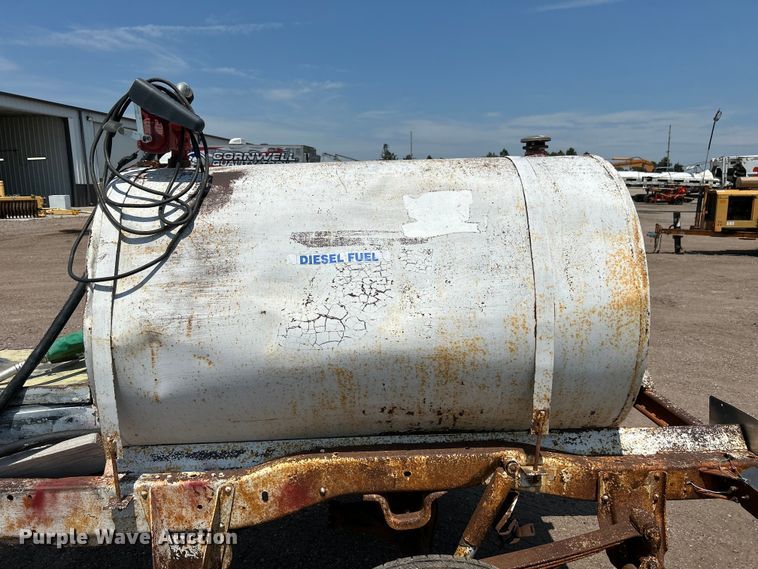 image for item NM9797 1983 Shop Built fuel trailer