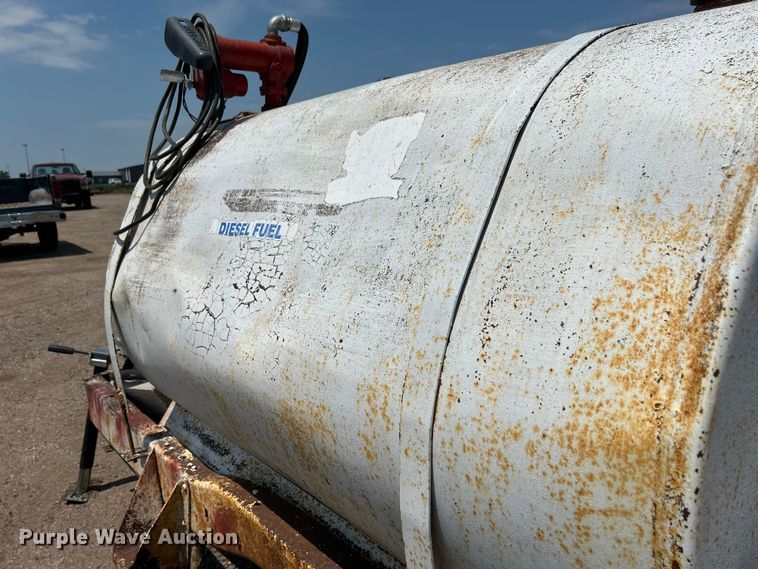 image for item NM9797 1983 Shop Built fuel trailer
