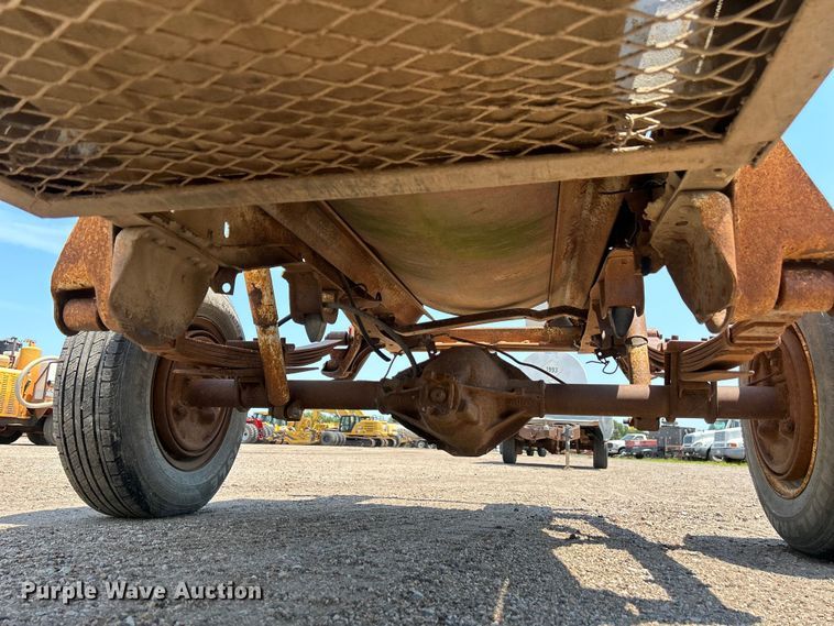 image for item NM9797 1983 Shop Built fuel trailer