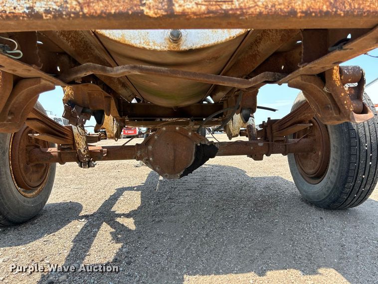 image for item NM9797 1983 Shop Built fuel trailer