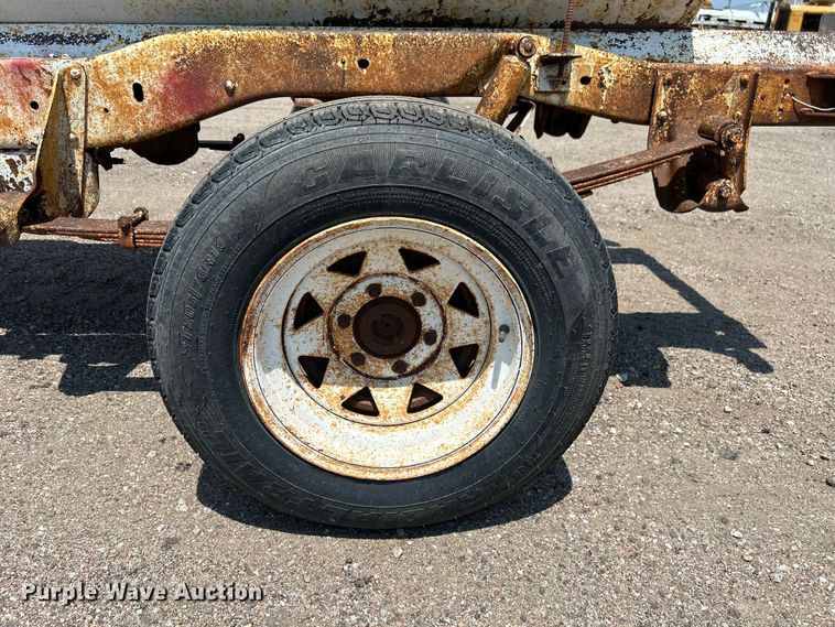 image for item NM9797 1983 Shop Built fuel trailer
