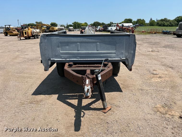 image for item NM9798 Shop Built utility trailer
