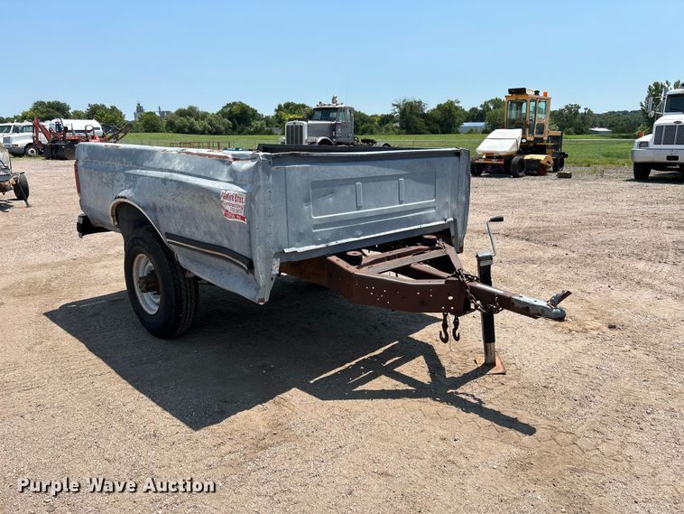 image for item NM9798 Shop Built utility trailer