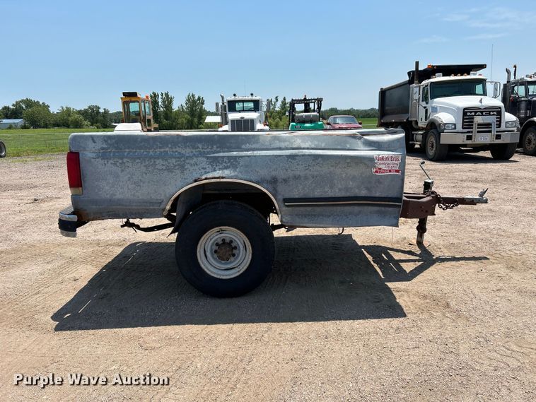 image for item NM9798 Shop Built utility trailer