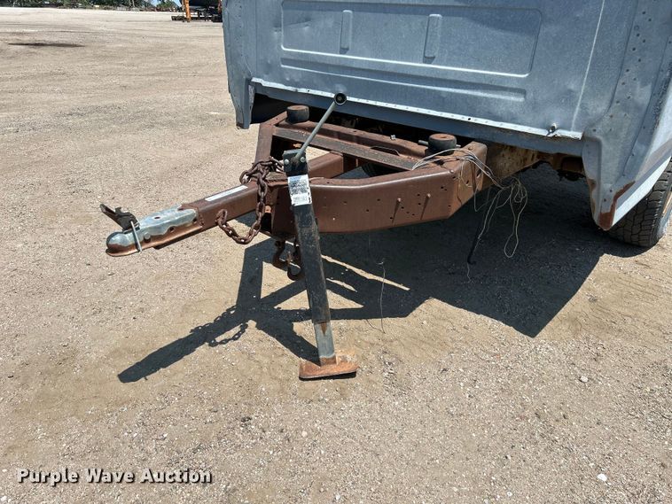 image for item NM9798 Shop Built utility trailer