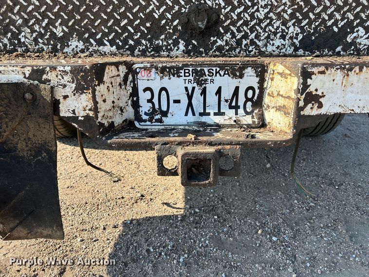 image for item NM9799 Shop Built fuel trailer